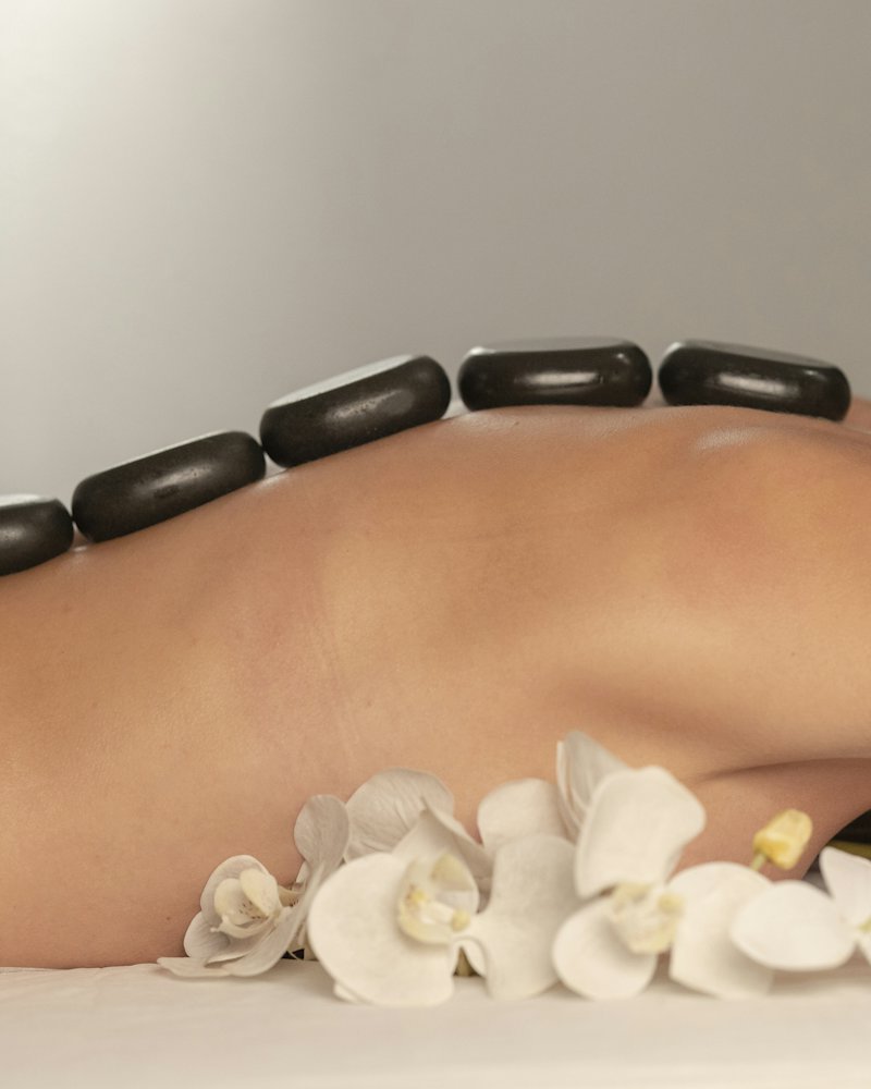 Hot stone massage